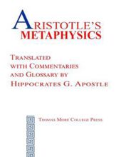 ARISTOTLE'S METAPHYSICS