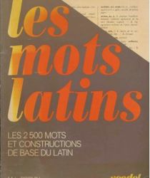 LES MOTS LATINS