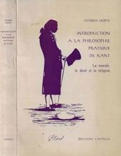 INTRODUCTION A LA PHILOSPHIE PRATIQUE DE KANT: LA MORALE, LE DROIT ET LA RELIGION