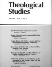 THEOLOGICAL STUDIES: JUNE 1983, VOL. 44, NO. 2