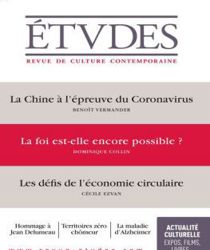 ÉTVDES: REVUE DE CULTURE CONTEMPORAINE: NO 4270, AVRIL 2020