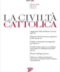 LA CIVILTÀ CATTOLICA: VOL. 2, NO 6, JUNE 2018