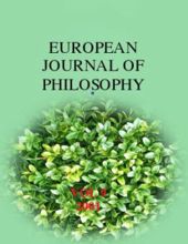 EUROPEAN JOURNAL OF PHILOSOPHY, VOL 9