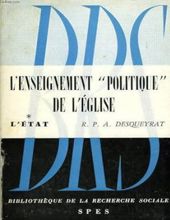 L'ENSEIGNEMENT POLITIQUE DE L'ÉGLISE      