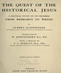 THE QUEST OF THE HISTORICAL JESUS