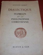 DIALECTIQUE: HAMELIN ET LA PHILOSOPHIE CHRETIENNE