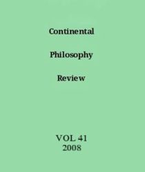 CONTINENTAL PHILOSOPHY REVIEW