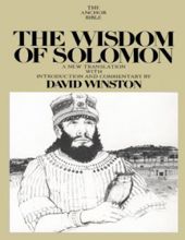 WISDOM OF SOLOMON: A NEW TRANSLATION WITH INTRODUCTION AND COMMENTARY