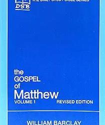 THE DAILY STUDY BIBLE SERIES: THE GOSPEL OF MATTHEW