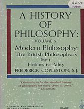 A HISTORY OF PHILOSOPHY, VOL. V: MODERN PHILOSOPHY: THE BRITISH PHILOSOPHERS