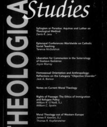 THEOLOGICAL STUDIES: MARCH 1998, VOL. 59, NO. 1