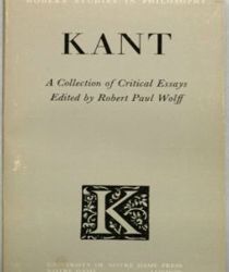 KANT: A COLLECTION OF CRITICAL ESSAYS