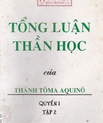 TỔNG LUẬN THẦN HỌC: THIÊN CHÚA VÀ THỨ TỰ SÁNG TẠO - TỪ CÂU HỎI 15-38