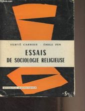 ESSAIS DE SOCIOLOGIE RELIGIEUSE