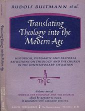 TRANSLATING THEOLOGY INTO THE MODERN AGE