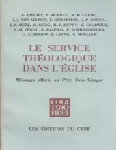 LE SERVICE THEOLOGIQUE DANS L'EGLISE 