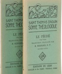 SOMME THÉOLOGIQUE: LE PÉCHÉ. TOME II. 1a-2ae, QUESTIONS 79-89