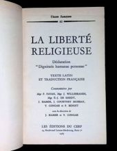 LA LIBERTÉ RELIGIEUSE: DÉCLARATION DIGNITATIS HUMANAE PERSONAE : TEXTE LATIN ET TRADUCTION FRANÇAISE