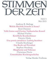 STIMMEN DER ZEIT: HEFT 5, MAI 2015