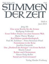 STIMMEN DER ZEIT: HEFT 6, JUNI 2014