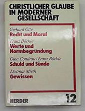 CHRISTLICHER GLAUBE IN MODERNER GESELLSCHAFT. TEILBAND 12