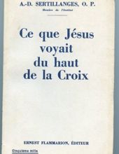 CE QUE JÉSUS VOYAIT DU HAUT DE LA CROIX