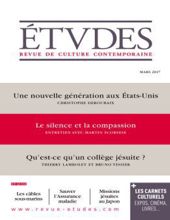 ÉTVDES: REVUE DE CULTURE CONTEMPORAINE: NO 4236, MARS 2017