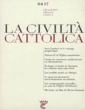 LA CIVILTÀ CATTOLICA: VOL. 1, NO 3, APRIL 2017