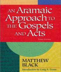 AN ARAMAIC APPROACH TO THE GOSPELS AND ACTS
