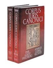 CORPUS IURIS CANONICI - II