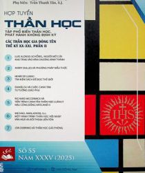 HỢP TUYỂN THẦN HỌC: SỐ 55, NĂM 2025