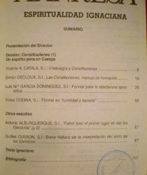 MANRESA: NO261: ESPIRITUALIDAD IGNACIANA